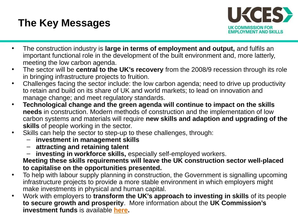 Sector Skills Insights: Construction Introduction - slide 24 of 24