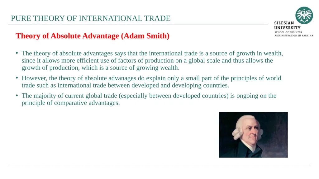 Pure Theory of Trade Lesson I Ingrid Majerova - slide 14 of 22