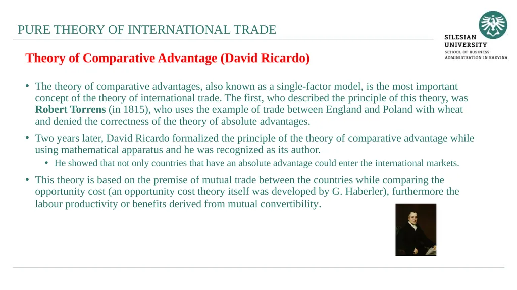 Pure Theory of Trade Lesson I Ingrid Majerova - slide 15 of 22