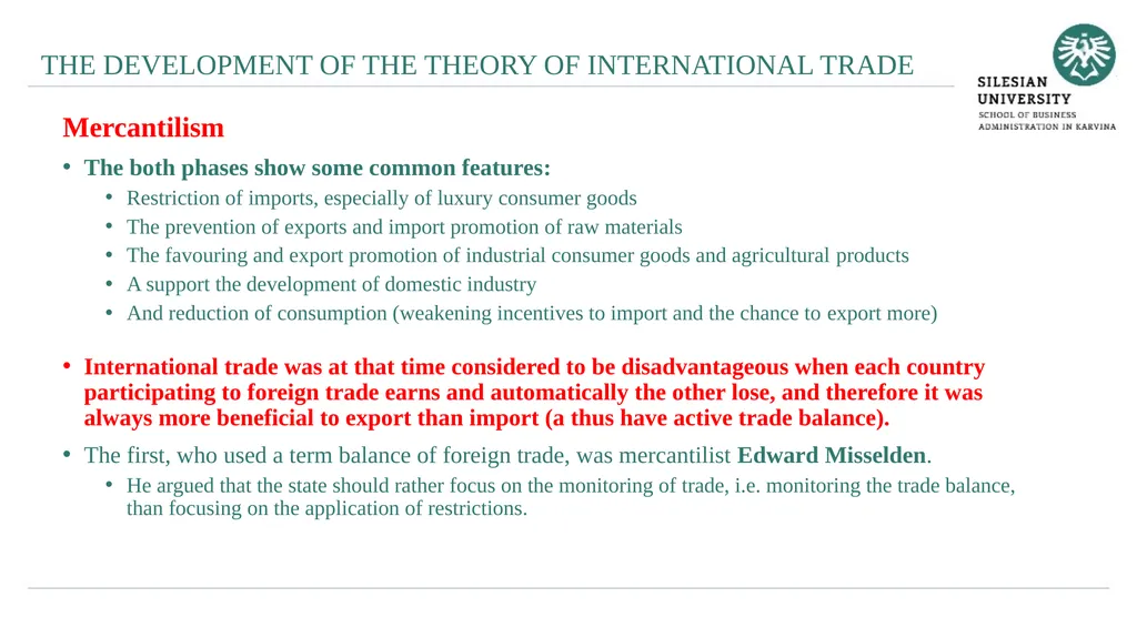 Pure Theory of Trade Lesson I Ingrid Majerova - slide 7 of 22