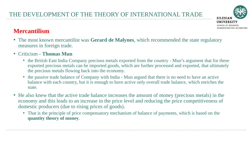 Pure Theory of Trade Lesson I Ingrid Majerova - slide 8 of 22