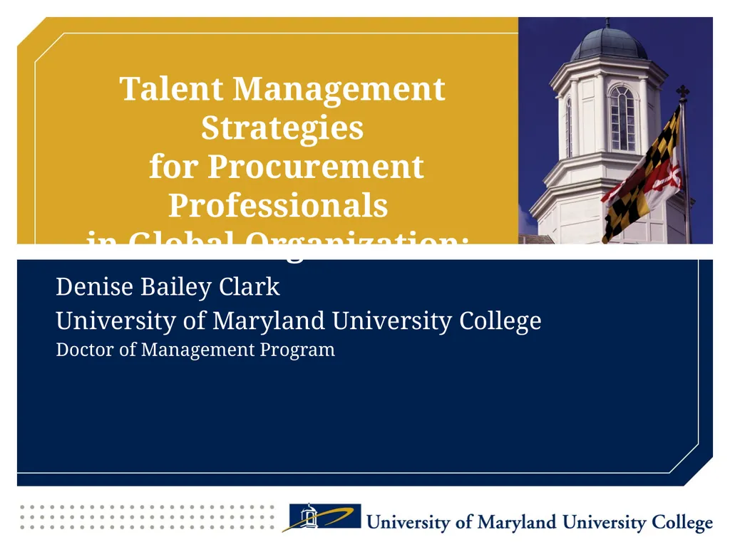 Talent Management Strategies for Procurement