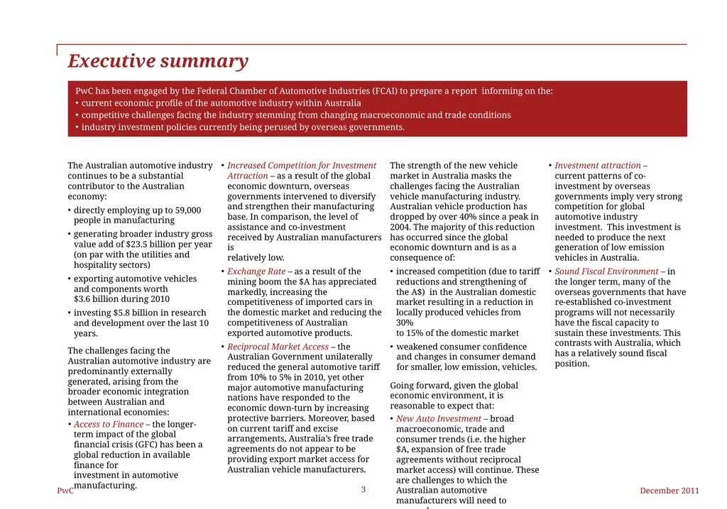 Federal Chamber of Automotive Industries The - slide 3 of 25