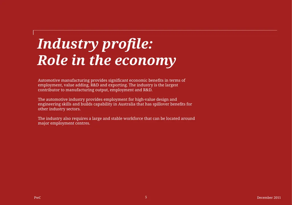 Federal Chamber of Automotive Industries The - slide 5 of 25
