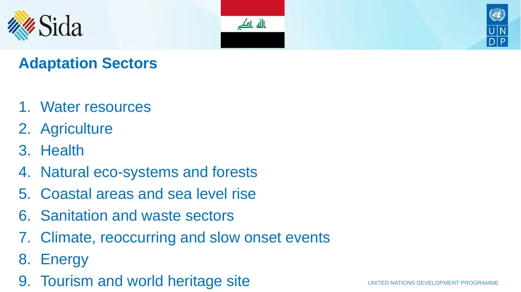 Iraq’s environmental and climate change - slide 20 of 29
