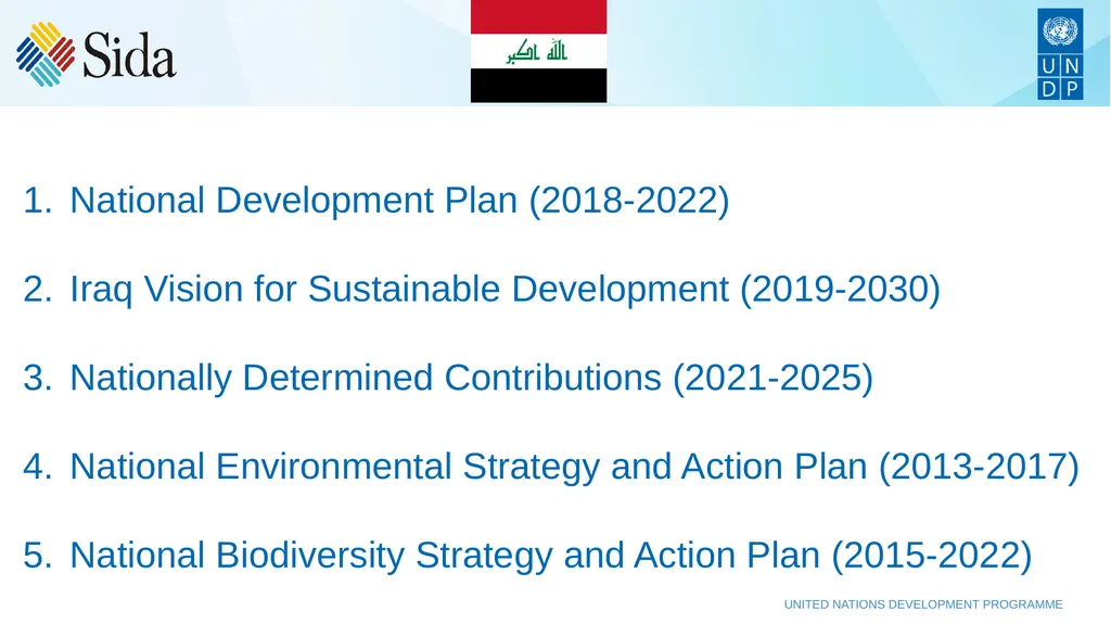 Iraq’s environmental and climate change - slide 5 of 29