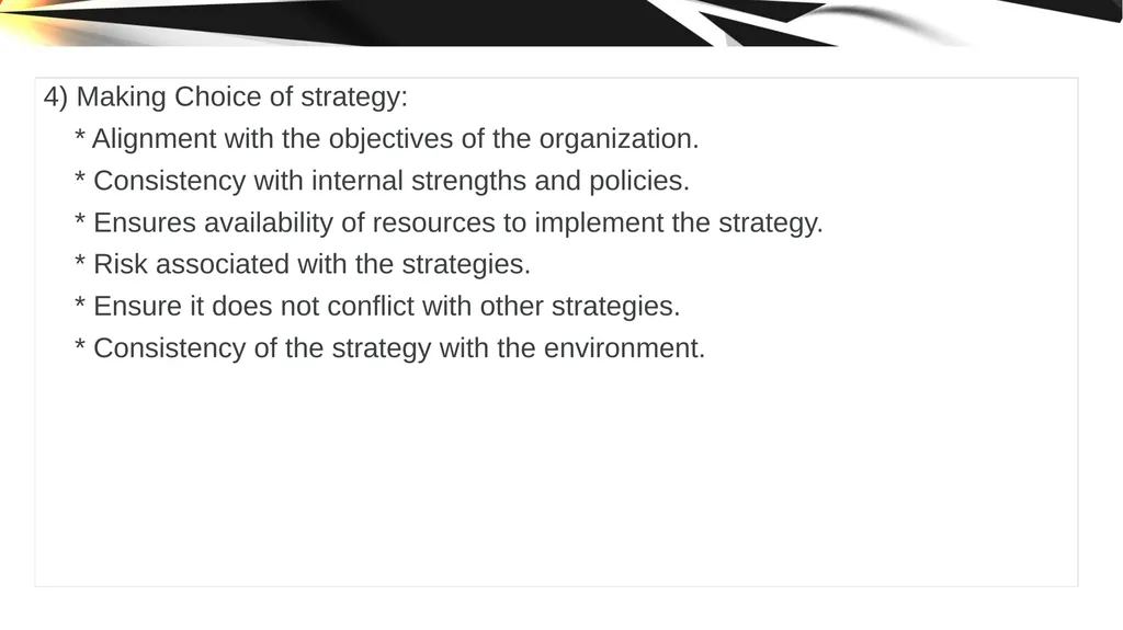 ENVIRONMENT OF STRATEGIC MANAGEMENT. IMPORTANCE OF - slide 24 of 37