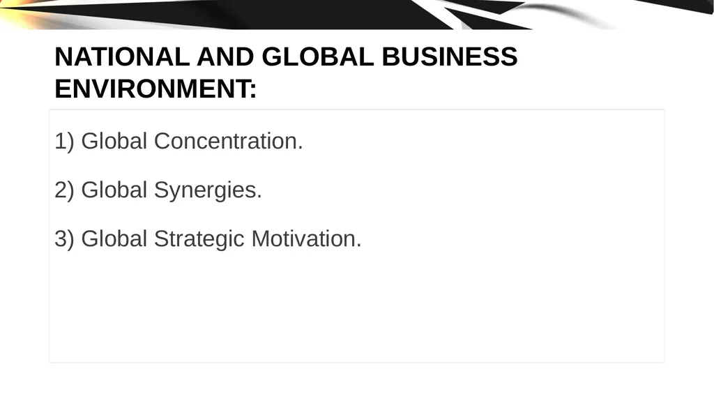 ENVIRONMENT OF STRATEGIC MANAGEMENT. IMPORTANCE OF - slide 4 of 37