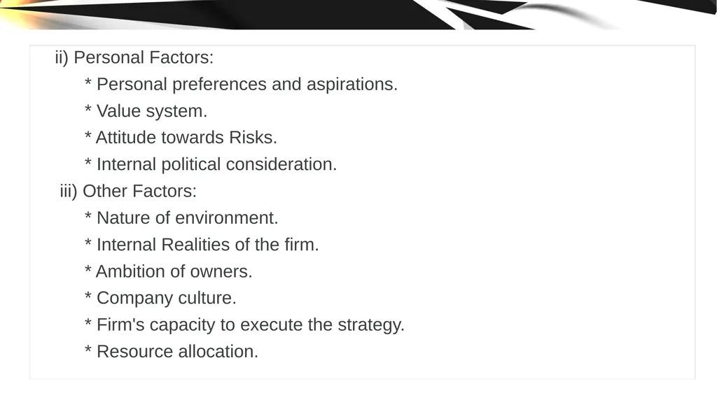ENVIRONMENT OF STRATEGIC MANAGEMENT. IMPORTANCE OF - slide 23 of 37