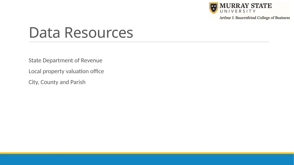 Components of an Economic Profile Presenter: Chris - slide 29 of 37