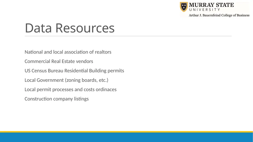 Components of an Economic Profile Presenter: Chris - slide 31 of 37