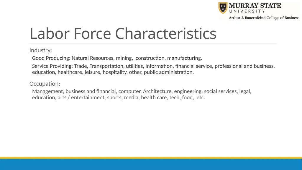 Components of an Economic Profile Presenter: Chris - slide 14 of 37