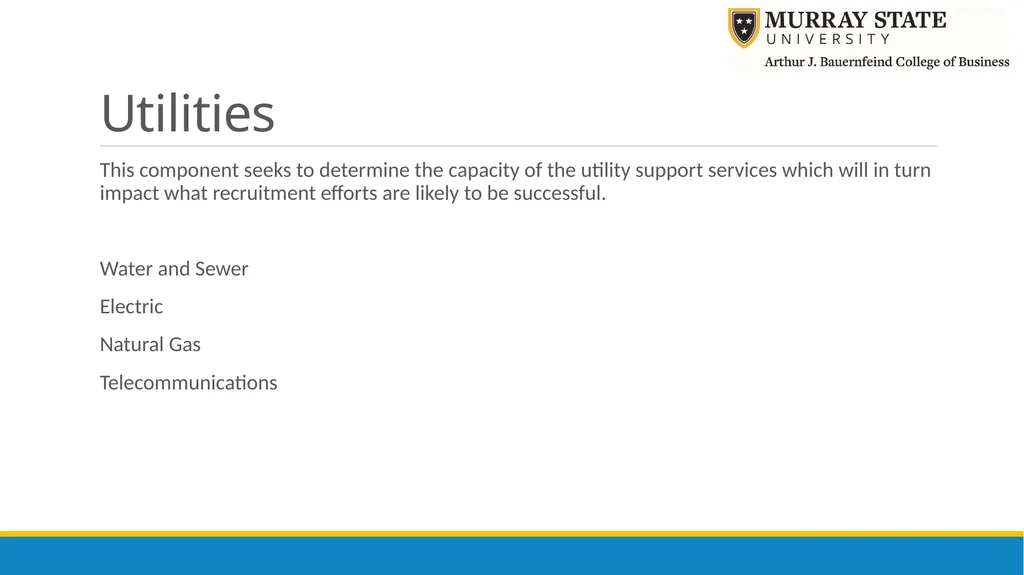 Components of an Economic Profile Presenter: Chris - slide 26 of 37