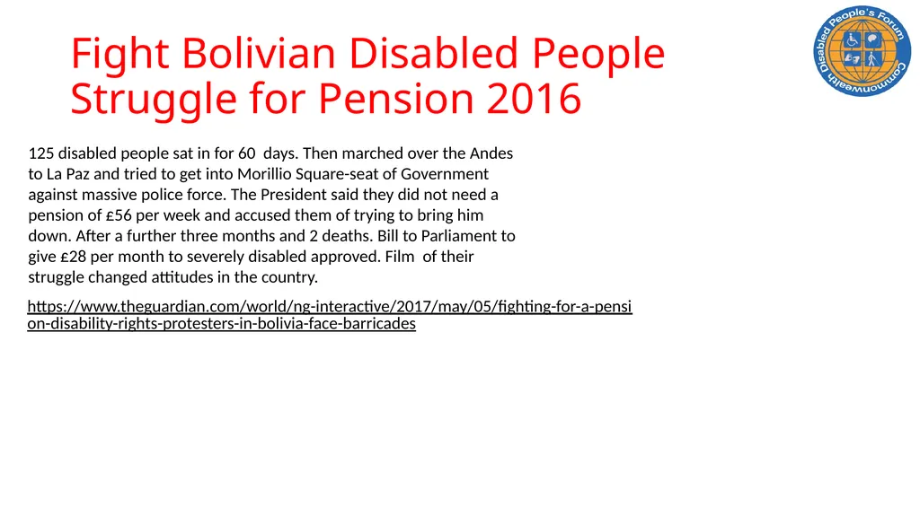 CDPF On-line Disability Equality Capacity Building - slide 10 of 28