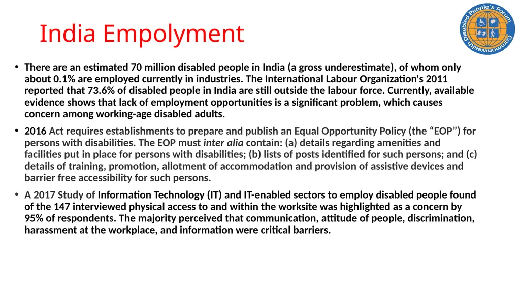 CDPF On-line Disability Equality Capacity Building - slide 22 of 28