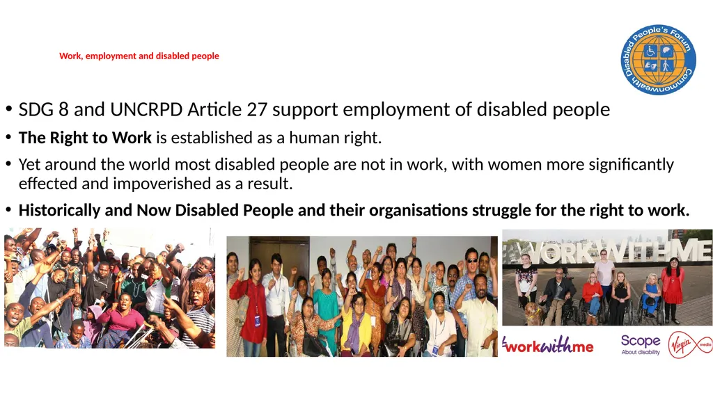CDPF On-line Disability Equality Capacity Building - slide 11 of 28