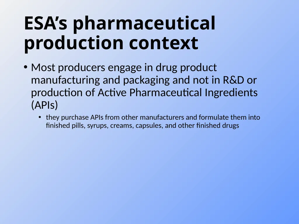 Advancing local pharmaceutical production through - slide 8 of 32