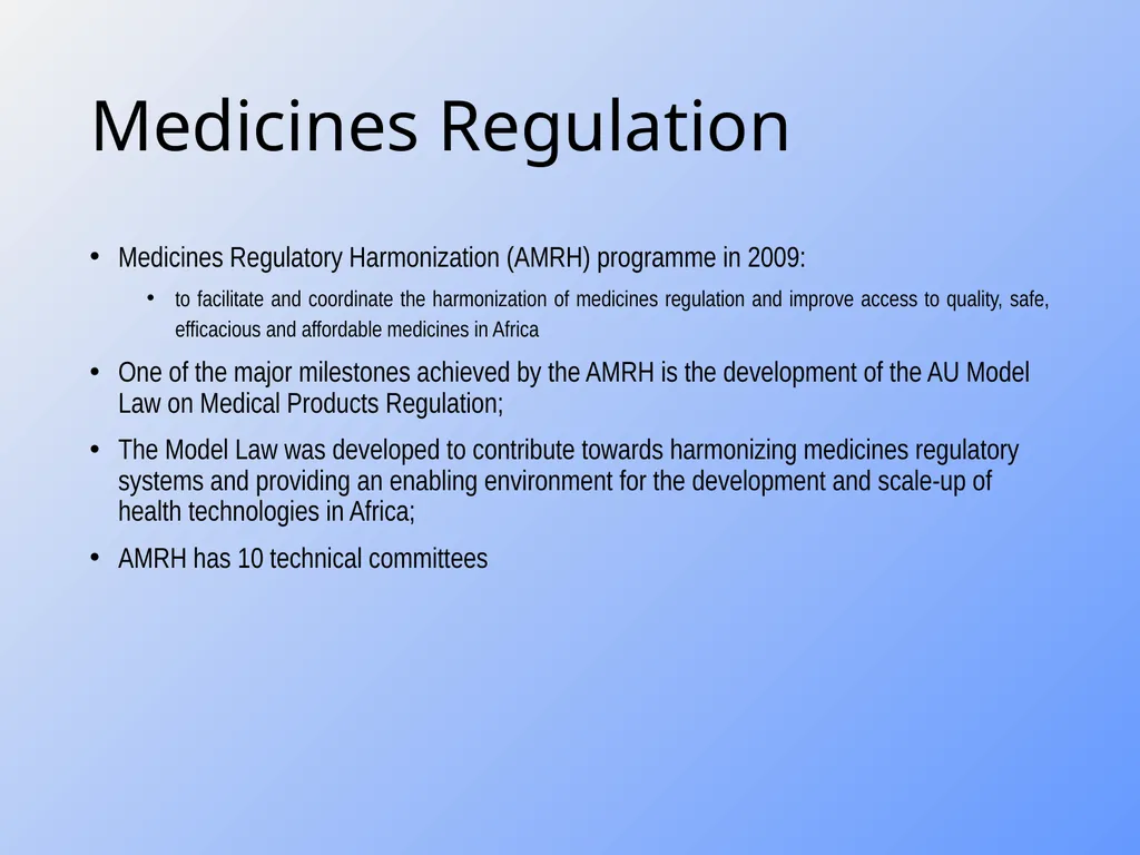 Advancing local pharmaceutical production through - slide 22 of 32
