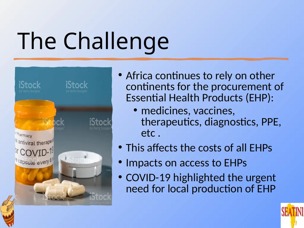 Advancing local pharmaceutical production through - slide 3 of 32