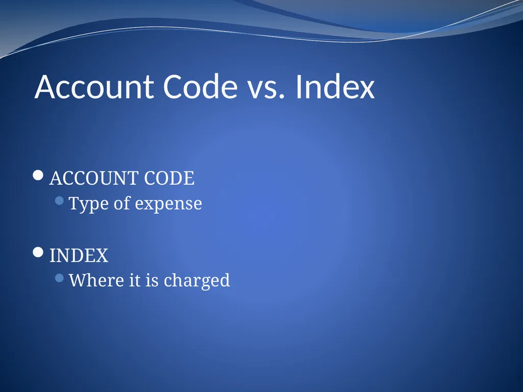 Key Account Codes February 19th and 20th, 2013 - slide 3 of 18