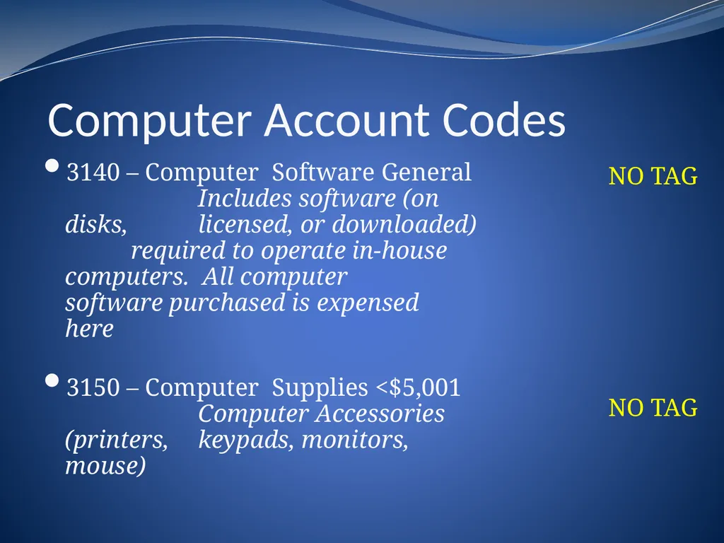 Key Account Codes February 19th and 20th, 2013 - slide 7 of 18