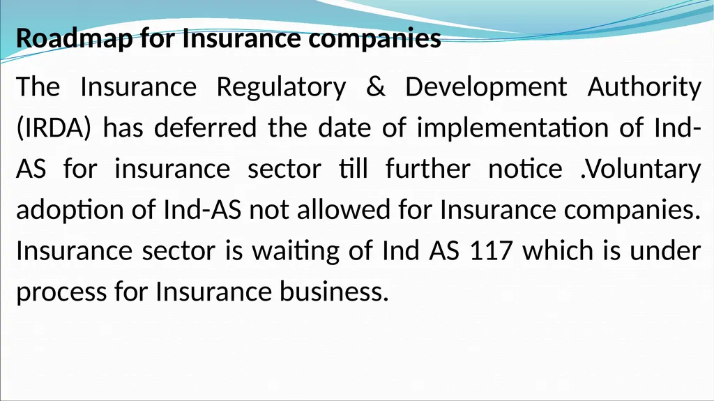 IND AS By CA H.Anand Basic introduction Roadmap of - slide 17 of 296