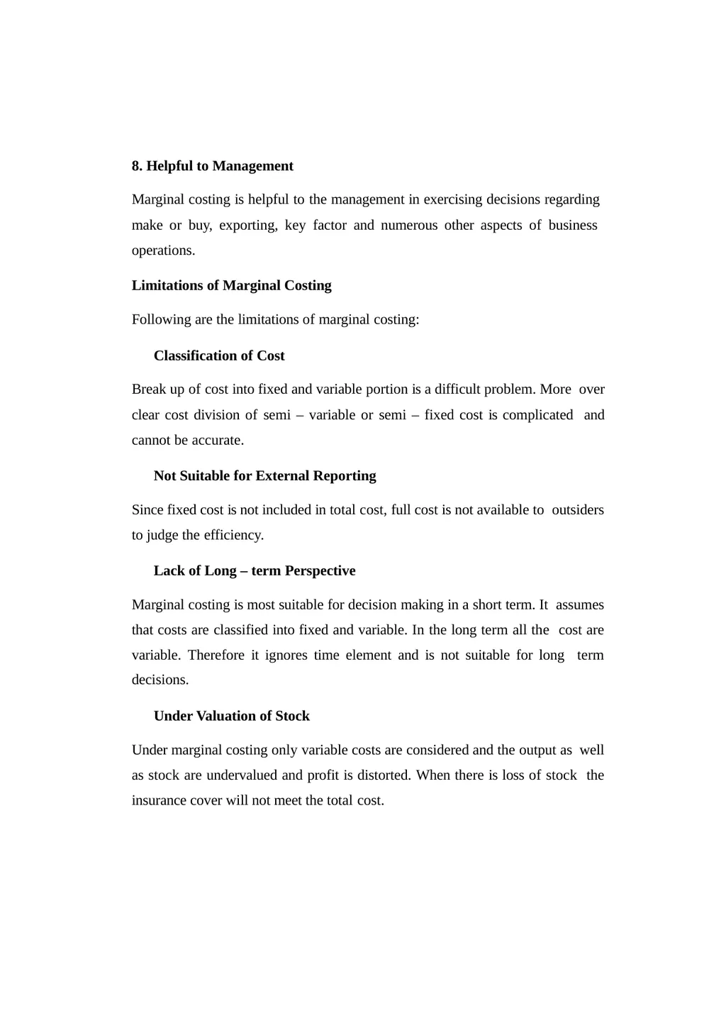 MANAGEMENT ACCOUNTING INTRODUCTION: A business - slide 116 of 232