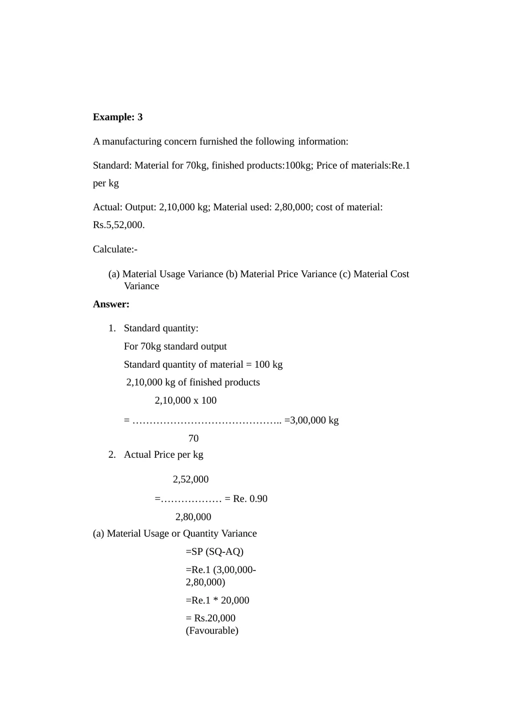 MANAGEMENT ACCOUNTING INTRODUCTION: A business - slide 87 of 232