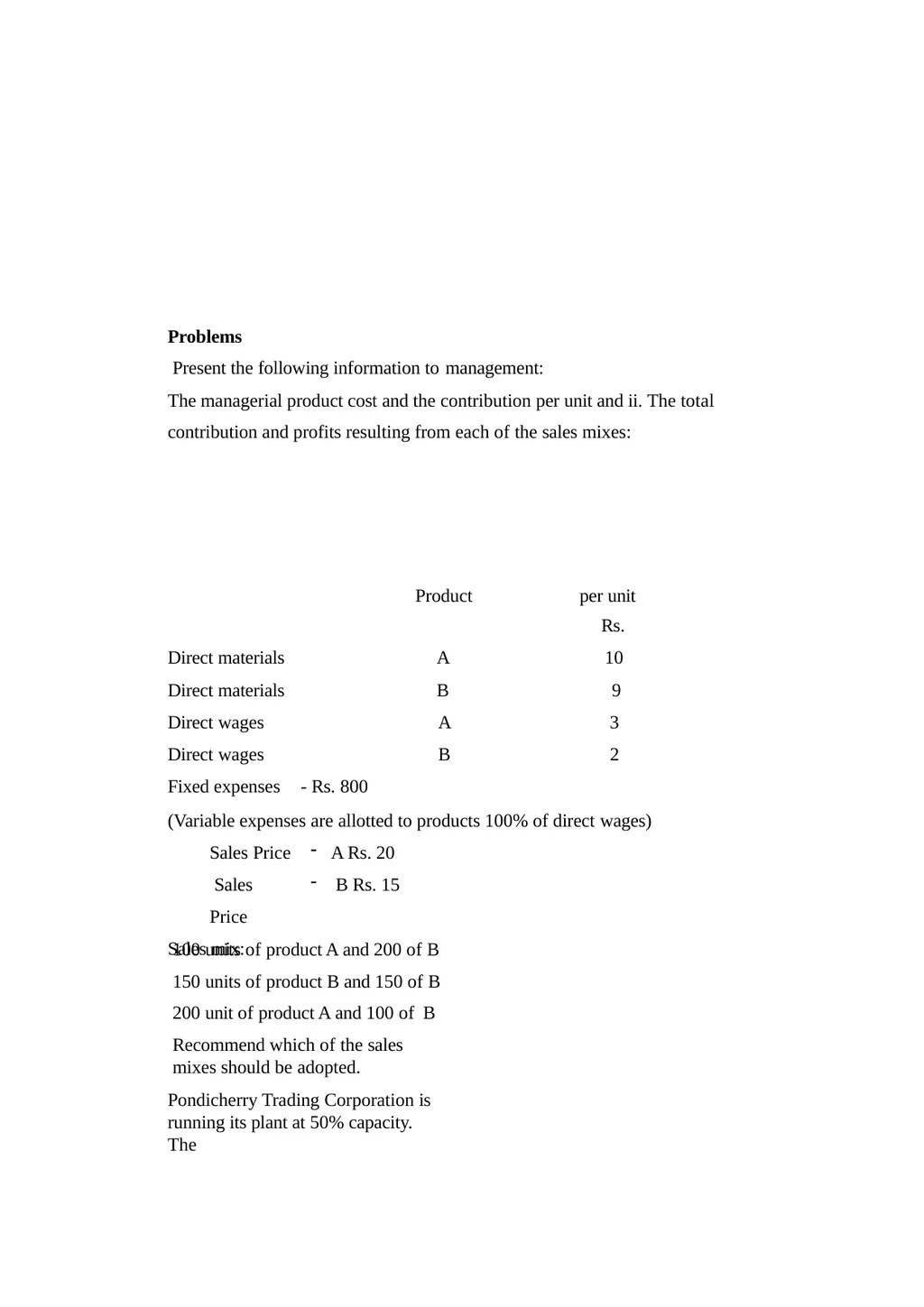 MANAGEMENT ACCOUNTING INTRODUCTION: A business - slide 174 of 232