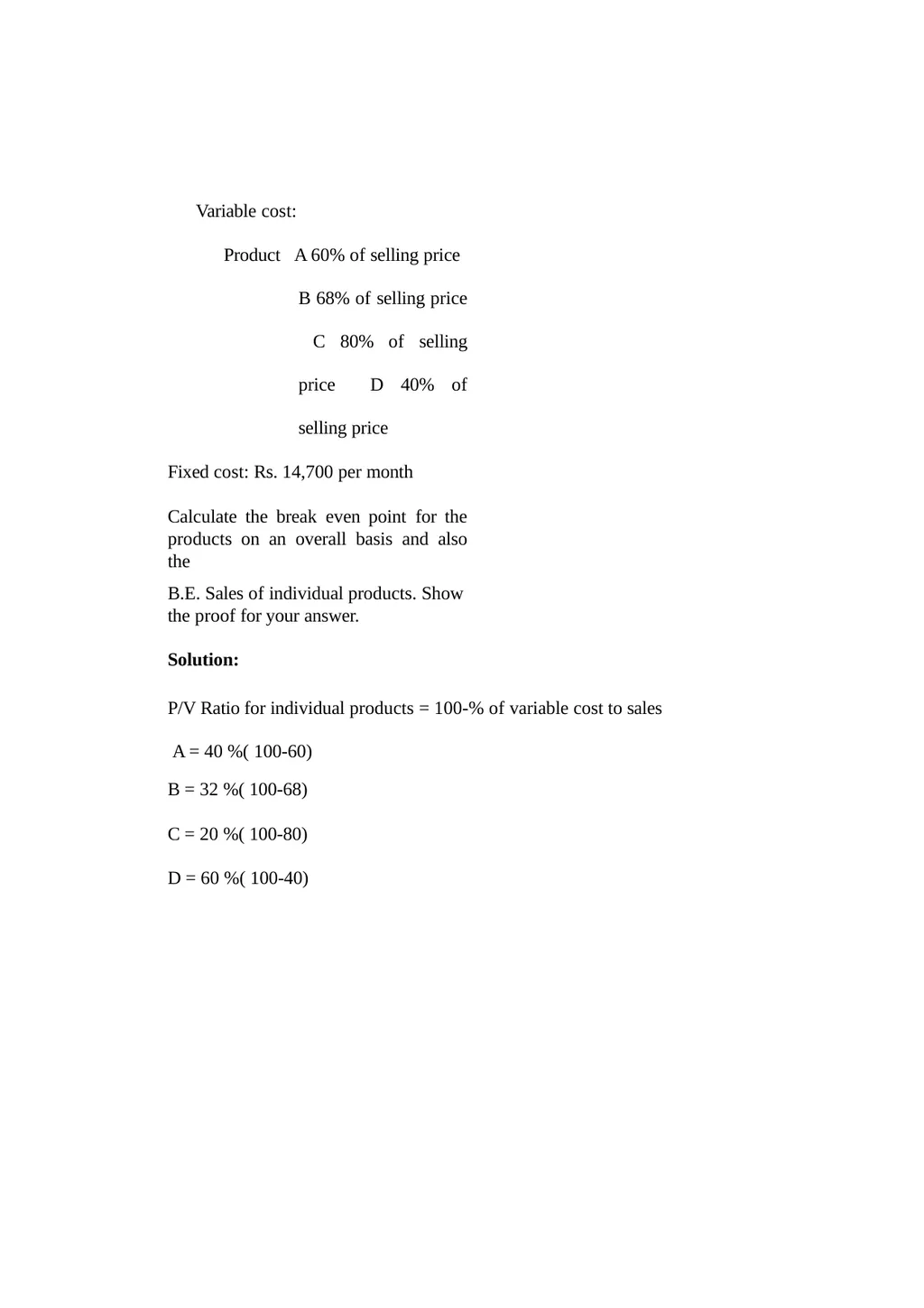 MANAGEMENT ACCOUNTING INTRODUCTION: A business - slide 158 of 232