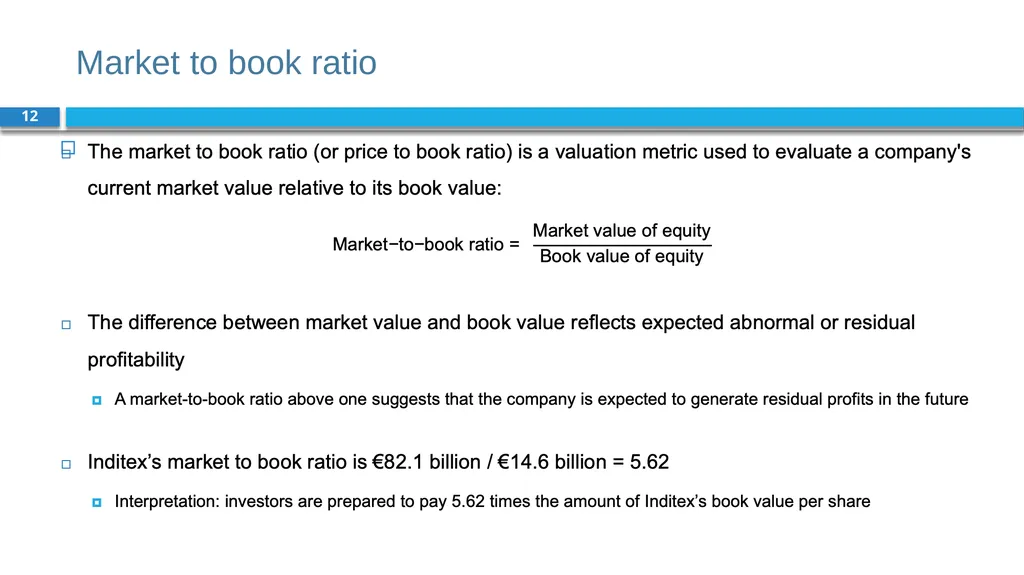 Corporate Finance for Long-Term Value Chapter 17: - slide 12 of 29