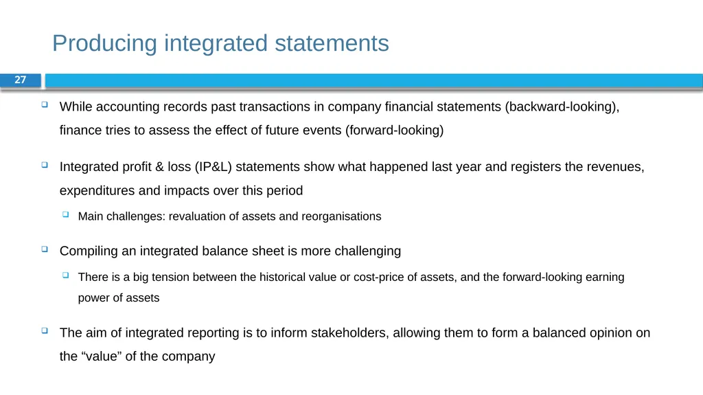 Corporate Finance for Long-Term Value Chapter 17: - slide 27 of 29