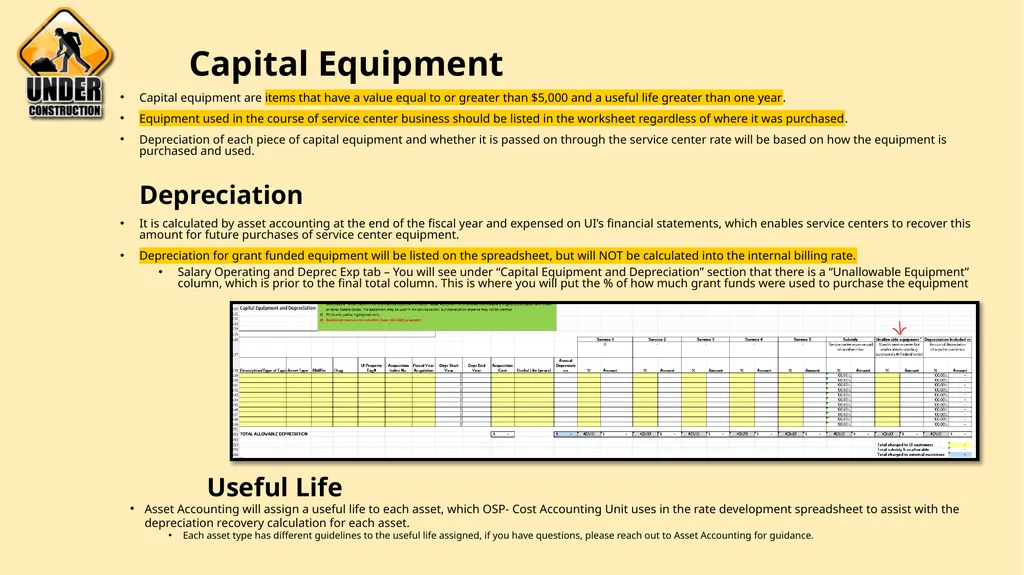 Understanding Service Centers and Rate Development - slide 13 of 20