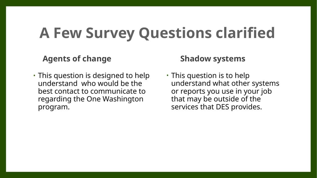 DES Client Services Stakeholders February 7, 2018 - slide 21 of 23