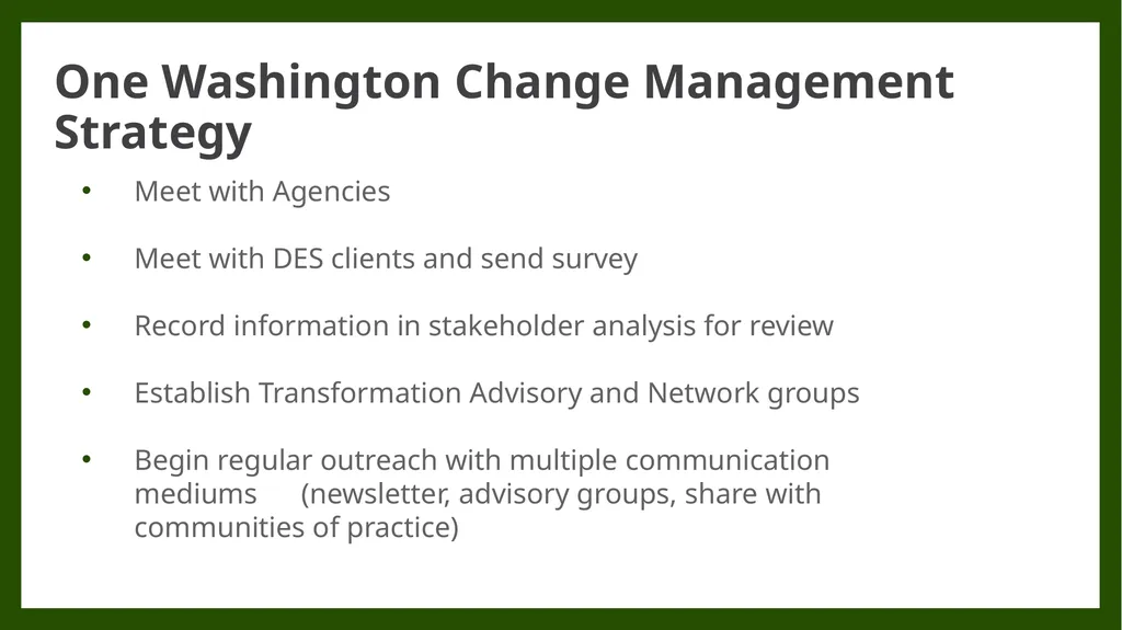 DES Client Services Stakeholders February 7, 2018 - slide 16 of 23