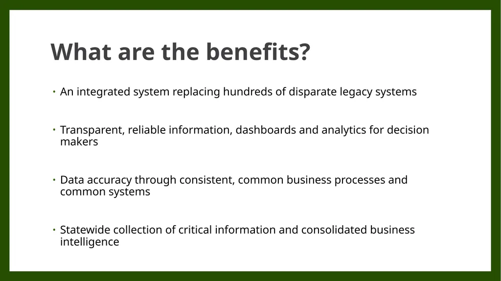 DES Client Services Stakeholders February 7, 2018 - slide 6 of 23