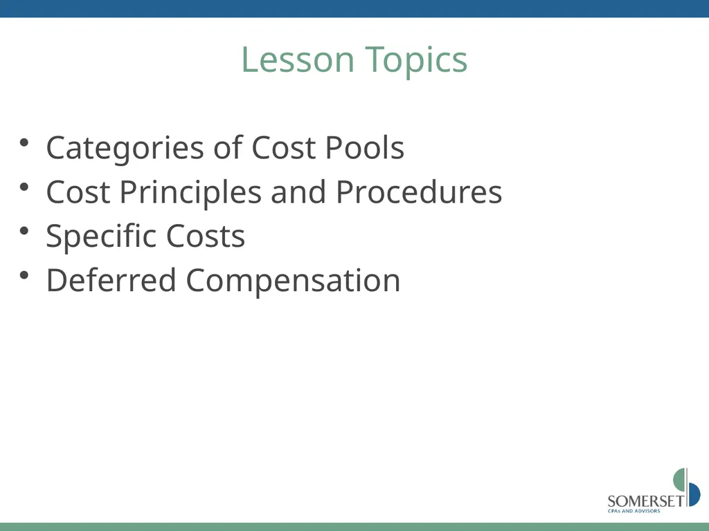Maximizing Your FAR Overhead Rate Scott Sutton, - slide 2 of 52