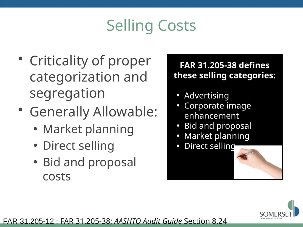 Maximizing Your FAR Overhead Rate Scott Sutton, - slide 26 of 52
