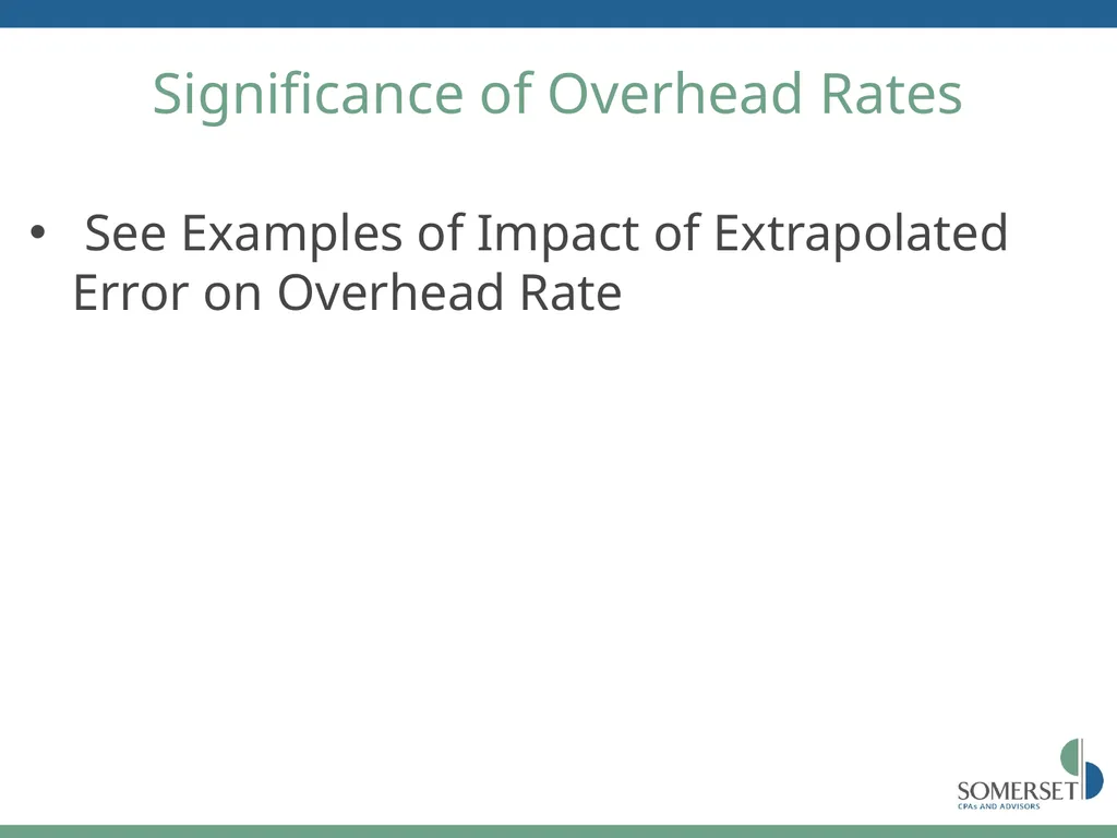 Maximizing Your FAR Overhead Rate Scott Sutton, - slide 13 of 52