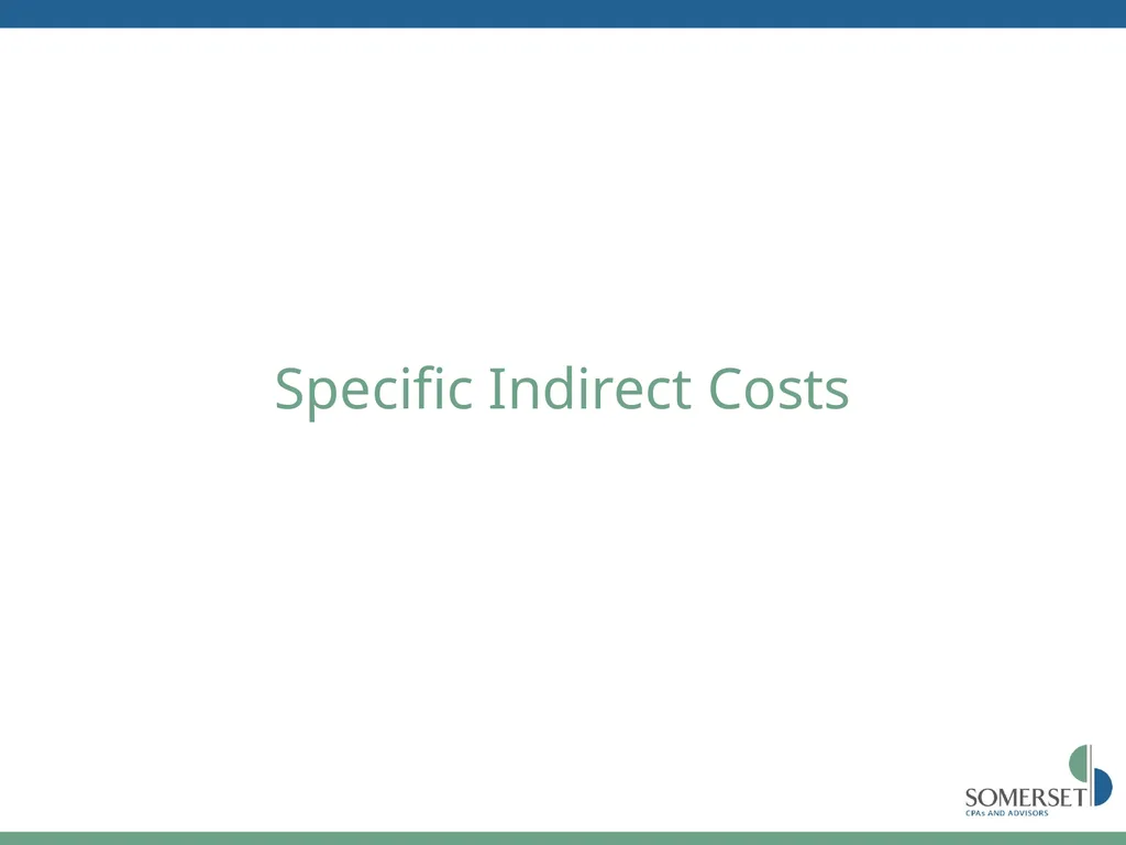 Maximizing Your FAR Overhead Rate Scott Sutton, - slide 14 of 52