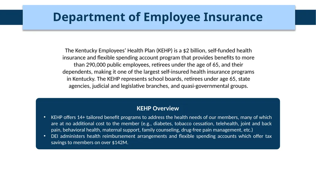 Kentucky Personnel Cabinet Overview Mary Elizabeth - slide 3 of 10