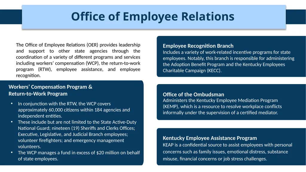 Kentucky Personnel Cabinet Overview Mary Elizabeth - slide 6 of 10
