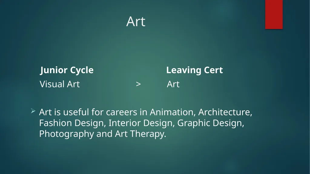 1ST YEAR SUBJECT CHOICE 2024/25 CORE JUNIOR CYCLE - slide 13 of 22