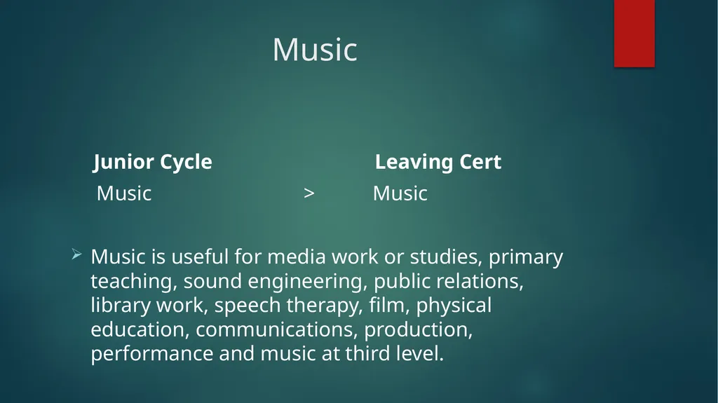 1ST YEAR SUBJECT CHOICE 2024/25 CORE JUNIOR CYCLE - slide 14 of 22