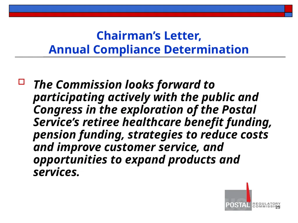 1 KENTUCKY PRESS ASSOCIATION Postal Regulatory - slide 25 of 26