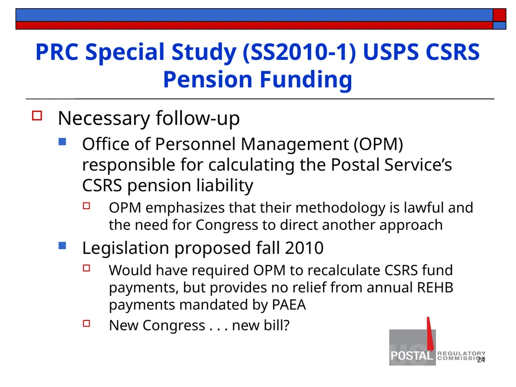 1 KENTUCKY PRESS ASSOCIATION Postal Regulatory - slide 24 of 26
