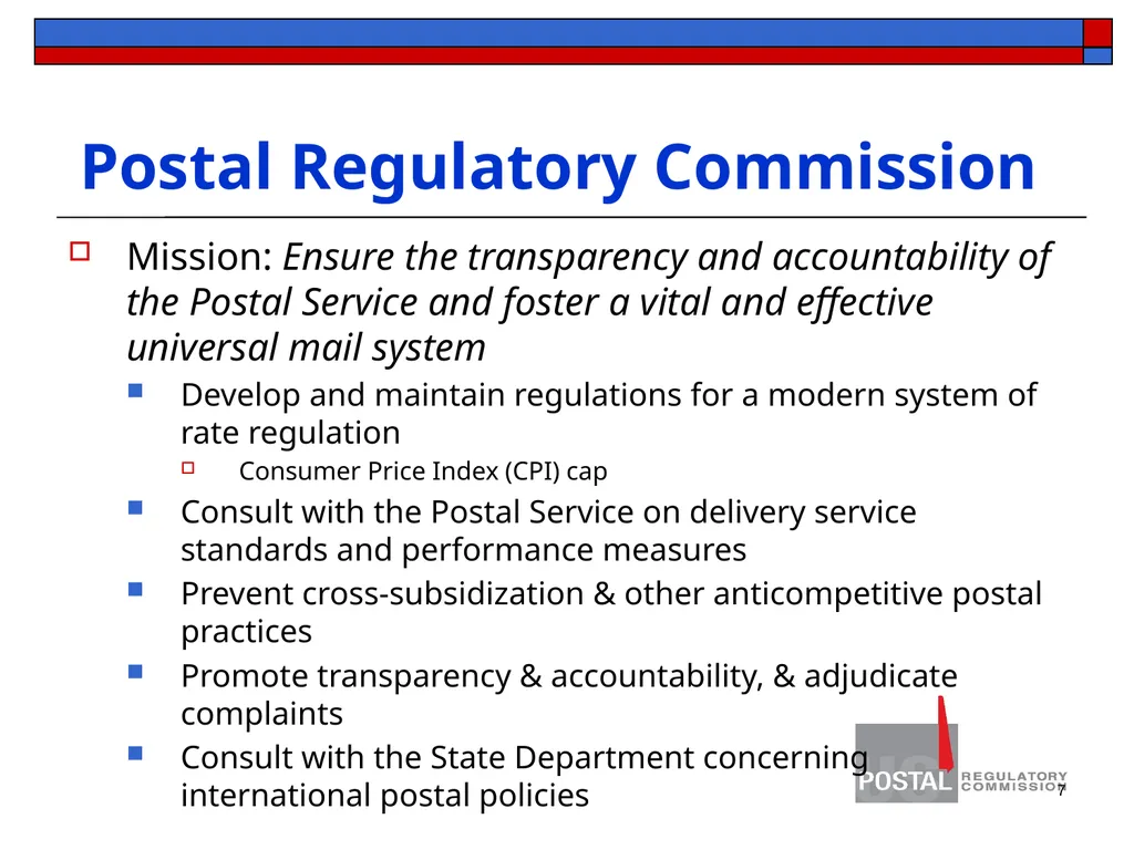1 KENTUCKY PRESS ASSOCIATION Postal Regulatory - slide 7 of 26