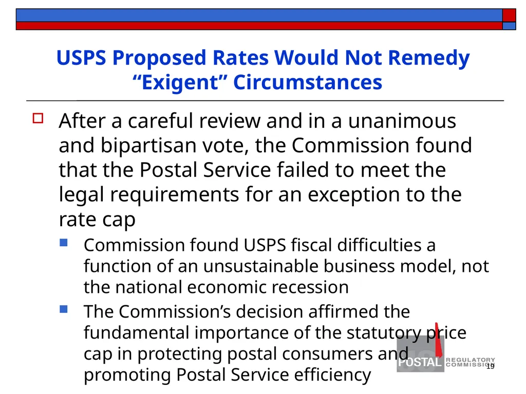 1 KENTUCKY PRESS ASSOCIATION Postal Regulatory - slide 19 of 26