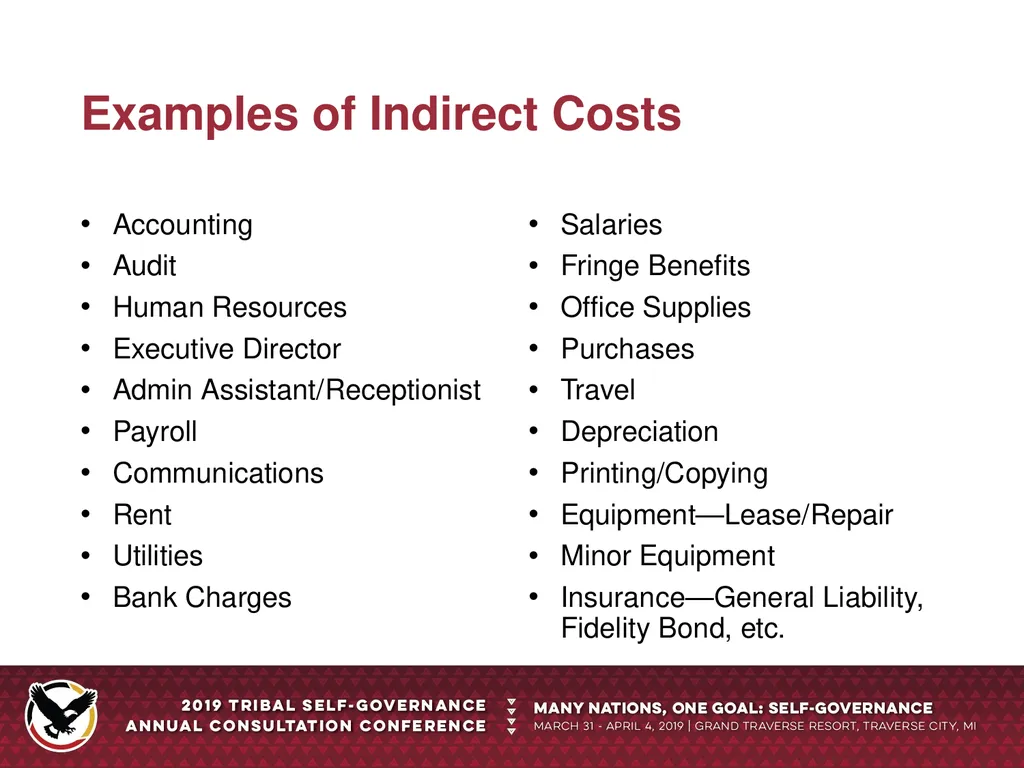 Indirect Costs Mark W. Stout, MBA Branch Chief - slide 13 of 19