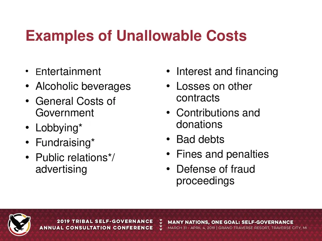 Indirect Costs Mark W. Stout, MBA Branch Chief - slide 8 of 19